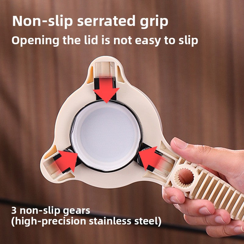 Adjustable Manual Can Opener with Extended Handle Opener Global Swanky 2