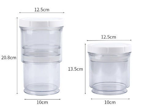 Adjustable Vacuum Storage Jar  Airtight Container for Kitchen
global-swanky 3
