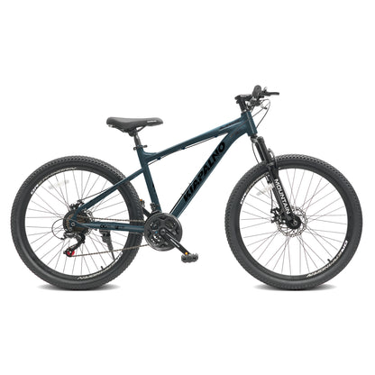 All-Terrain Mountain Bicycles – 21 Speed, Disc Brakes & Durable Steel Frame for Trail Riding Global swanky 2 