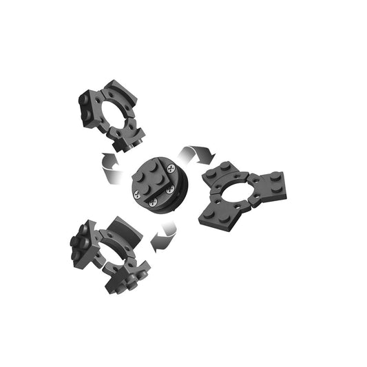 All Metal Parts Assembled Fidget Spinner Toy for Kids Fun globalswanky 02