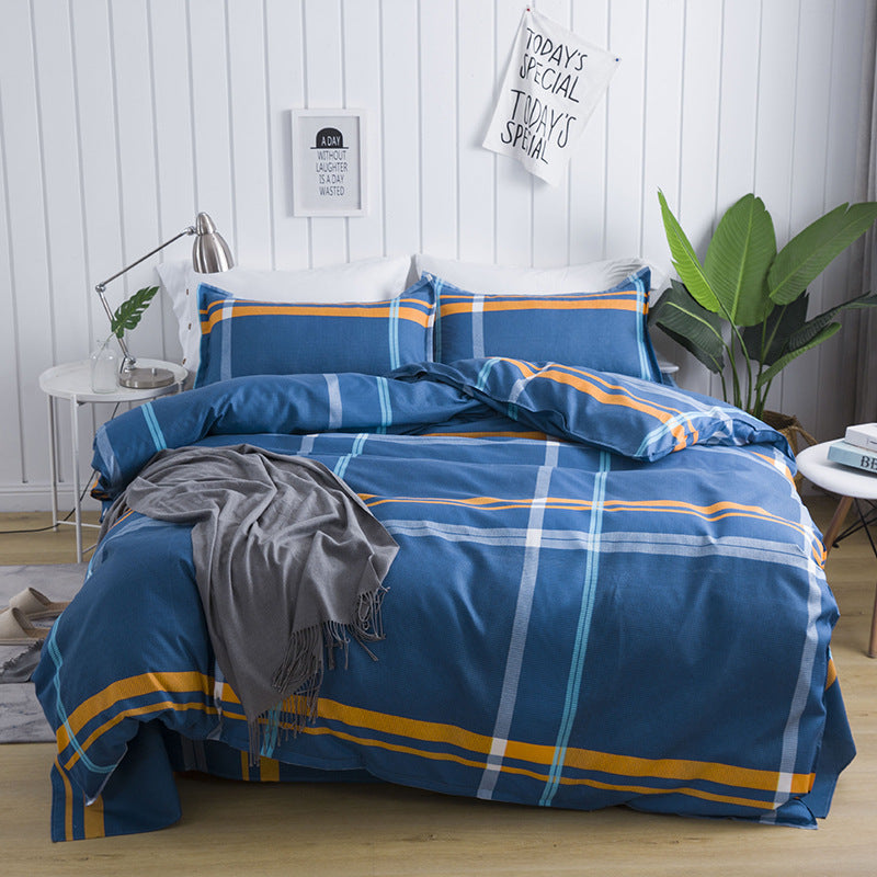 Aloe Cotton Bed Sheet – Comfortable Dormitory Bedding global swanky 3