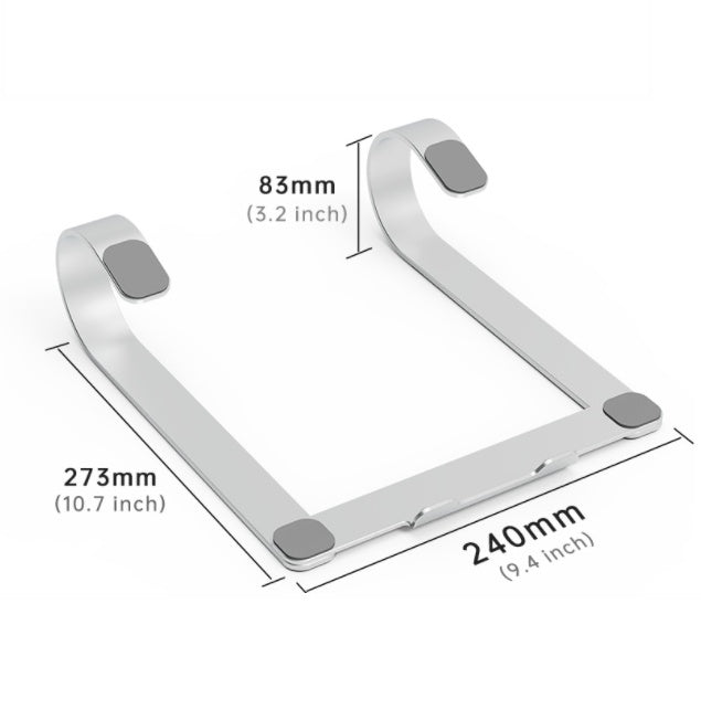 Aluminum Alloy Table Top Frame for Notebooks Tablets & Books Global swanky 2