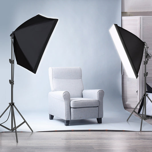 Apple Compatible Tripod Studio Set Supplemental Lighting globalswanky 03