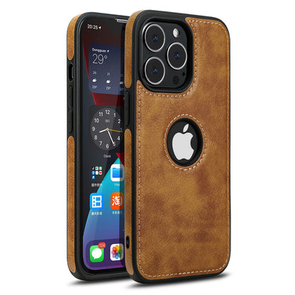 Applicable Car Line Leather Pattern Stitching  Mobile Phone Case Global swanky 4