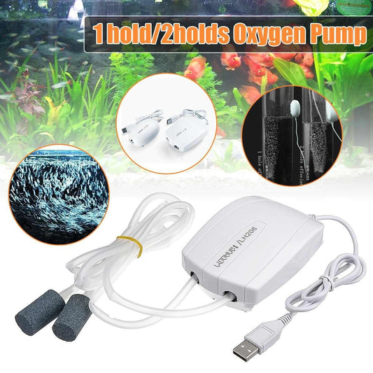 Aquarium Air Pump – Mini Oxygen Pump for Fish Tank global swanky 1