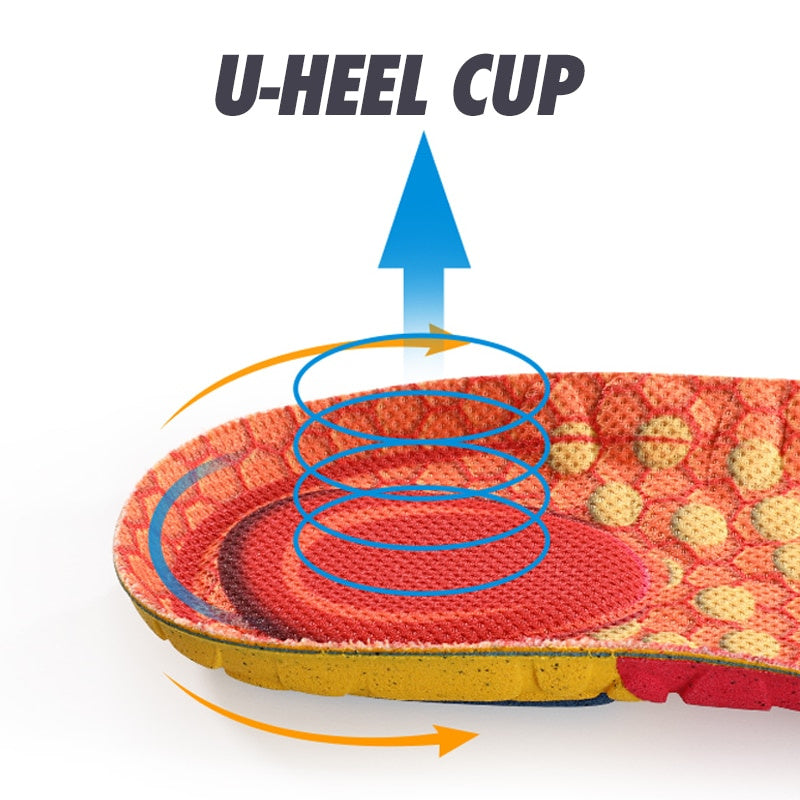 Arch Support Insoles for Men Comfort Sport Shoe Pad Heel Care Global swanky 