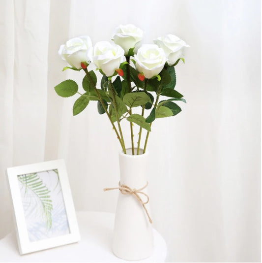  Artificial Red Rose Flowers Stunning Bouquet Gift Decoration
global-swanky 2