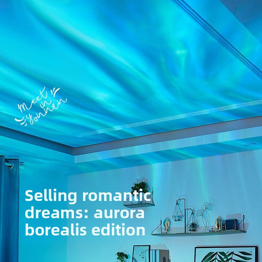 Aurora Projection Night Light with Remote Global Swanky 02