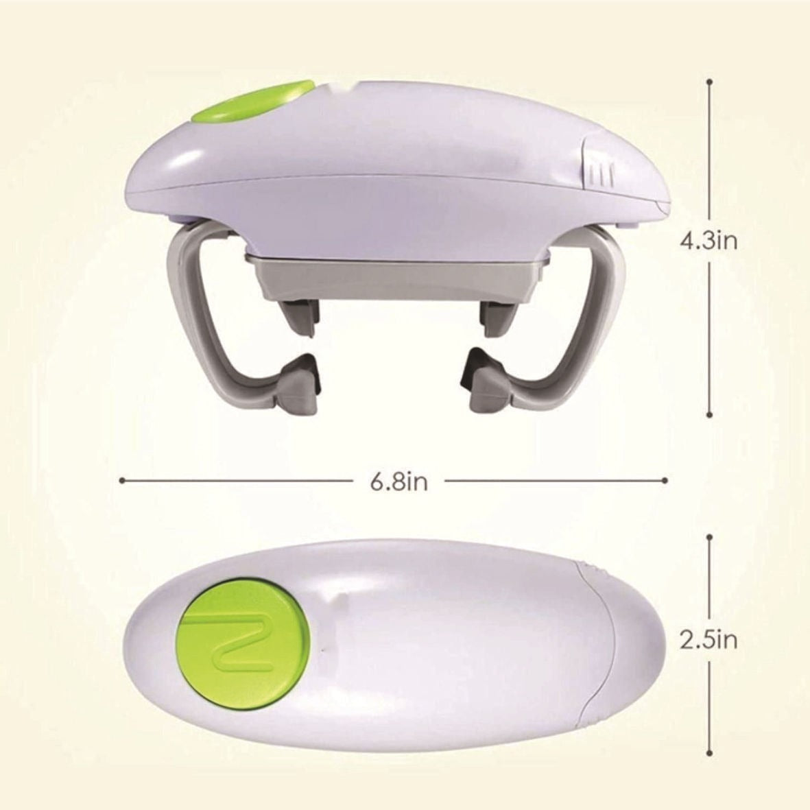 Automatic Electric Can Opener Bottle Opener for Kitchen Use Global Swanky 3