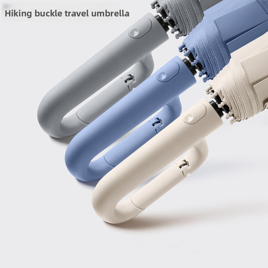 Automatic Ring Lock Folding Umbrella with Compact Travel Design Global Swanky 02