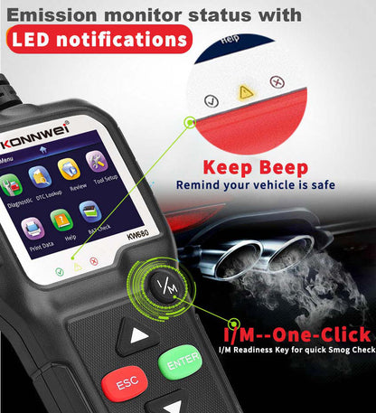 Automotive Fault Diagnosis Scanner for Engine Check Tool global swanky 3