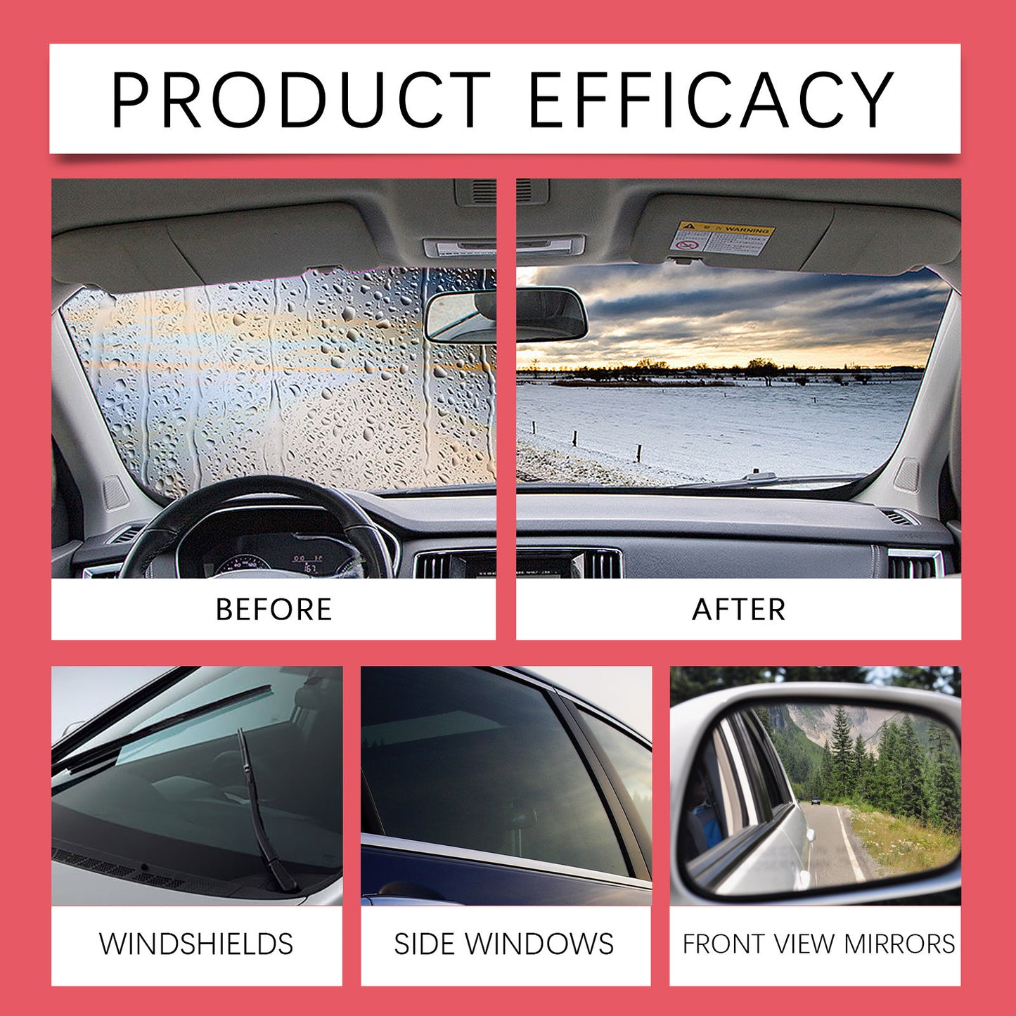 Automotive Oil Film Cleaning Brush Windshield Cleaner Global swanky 2