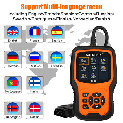 Autophix 7910 Full System BMW Diagnostic Tool for Car Service Global swanky 3