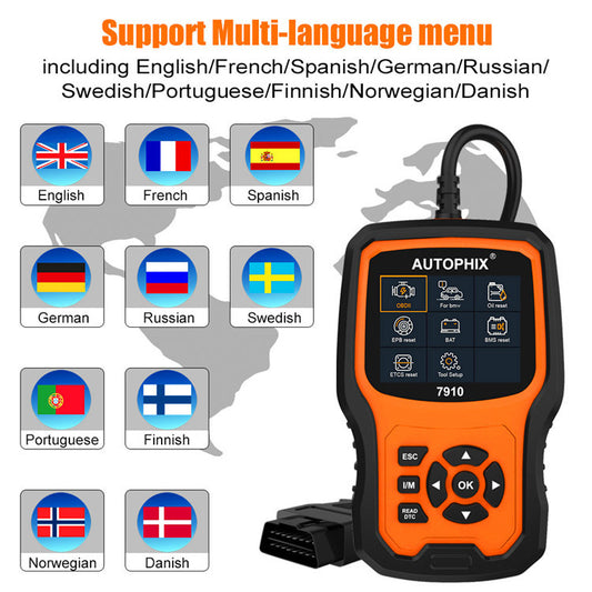 Autophix 7910 Full System BMW Diagnostic Tool for Car Service Global swanky 3