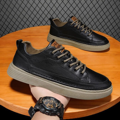 Autumn Men's Safety Shoes Black Sports Work Sneakers global swanky 1