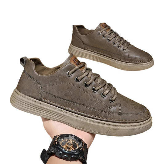 Autumn Men's Safety Shoes Black Sports Work Sneakers global swanky 2