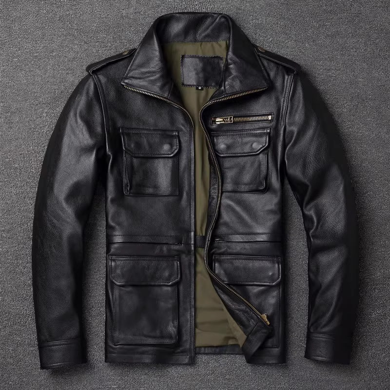  Autumn & Winter Workwear Leather Jacket for Men Classic Style
global-swanky 1
