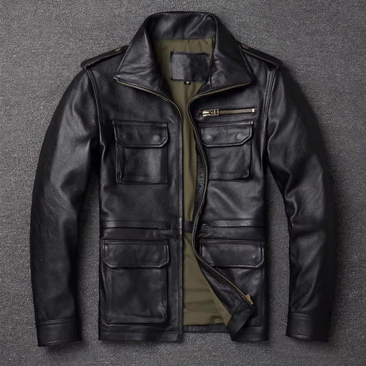  Autumn & Winter Workwear Leather Jacket for Men Classic Style
global-swanky 1