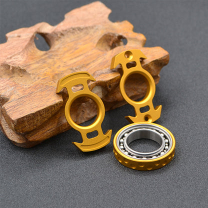 Aviation Aluminum Fidget Spinner Decompression Toy for Kids globalswanky 01