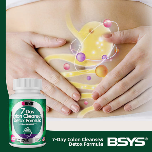 BSYS 7 Day Colon Cleanse & Detox Formula 60 Tablets global swanky 2