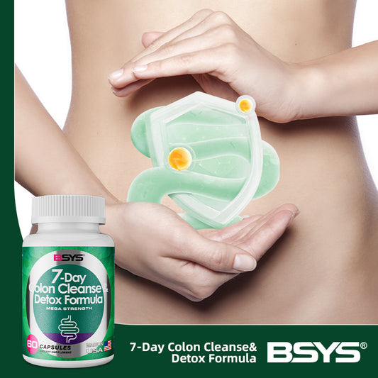 BSYS 7 Day Colon Cleanse & Detox Formula 60 Tablets global swanky 3