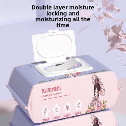 Baby Hand and Mouth Wet Wipes for Gentle Daily Cleaning US Global Swanky 3