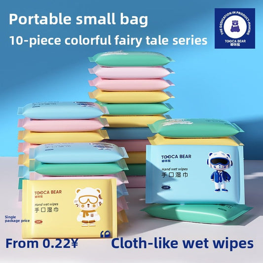 Baby Mini Wipes for Gentle Travel Cleaning and Care Use  Global Swanky 1
