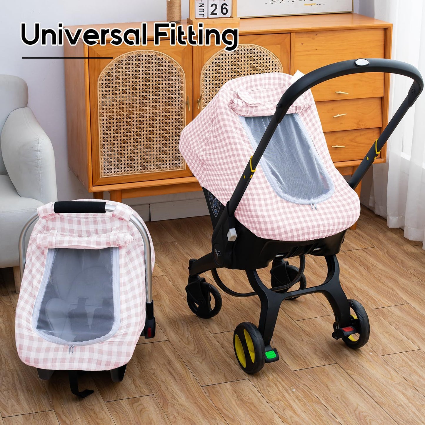 Baby Stroller Mesh Protective Cover for Safer Outdoor Walks Global Swanky 2