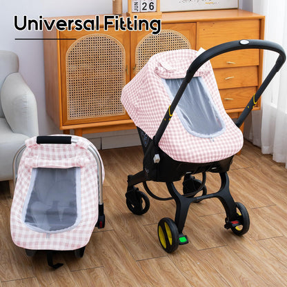 Baby Stroller Mesh Protective Cover for Safer Outdoor Walks Global Swanky 2