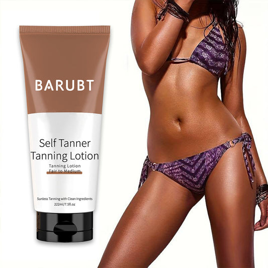 Barubt Tanning Body Lotion and Care Cream for Sun-Kissed Glow Global Swanky 3