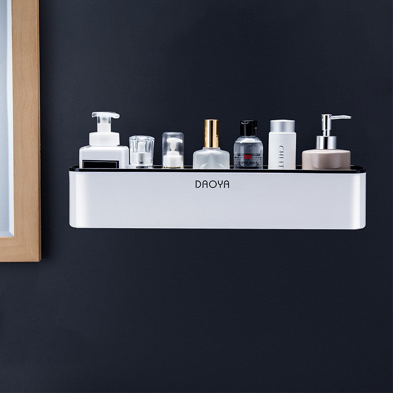 Bathroom Shelf Wall Mounted Organizer Stylish Storage Rack globalswanky02