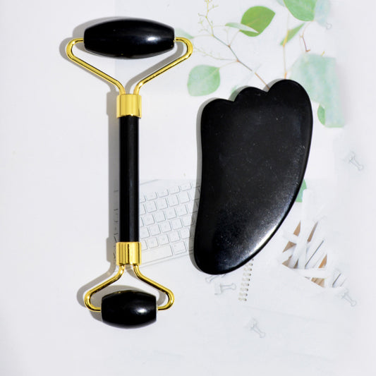 Beauty Face Care Massage Jade Device  for Relaxing Skincare Glow global swanky 2