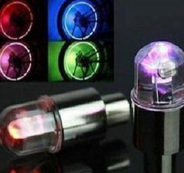 Bicycle Electric Car Nozzle Lights Colorful Wheel Lamp Kit Global swanky 3