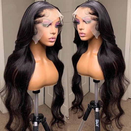 Black Curly Hair Wig With Rose Net Cap for a Natural Fit Global Swanky 01
