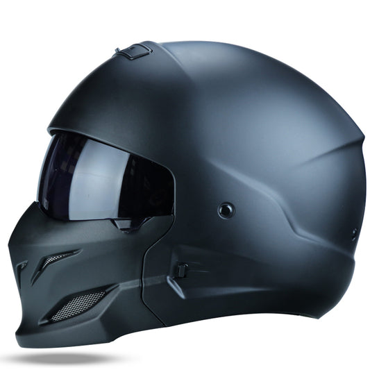 Black Scorpion Vintage Combo Half Helmet for Riders global swanky 3