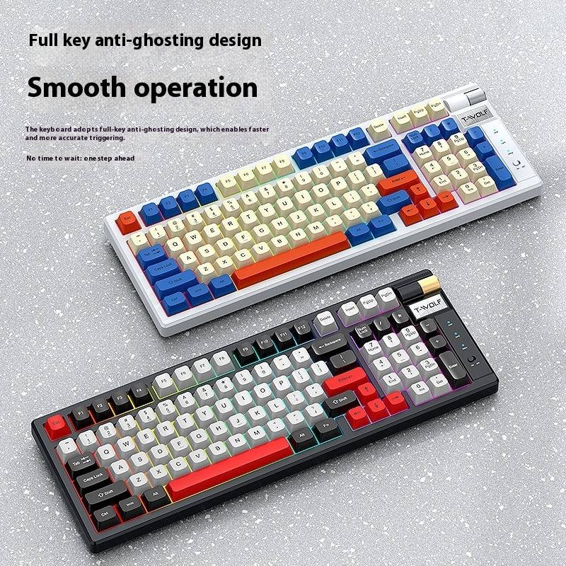 Bluetooth Charging Gaming Mechanical Keyboard – Wireless & Durable global swanky 1
