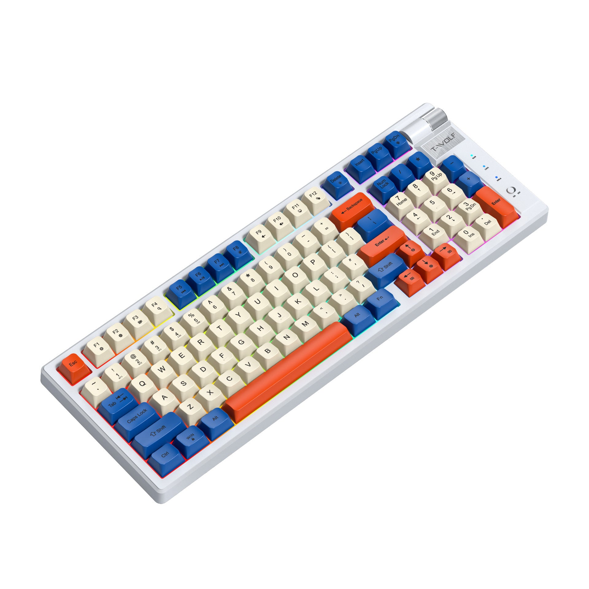 Bluetooth Charging Gaming Mechanical Keyboard – Wireless & Durable global swanky 2
