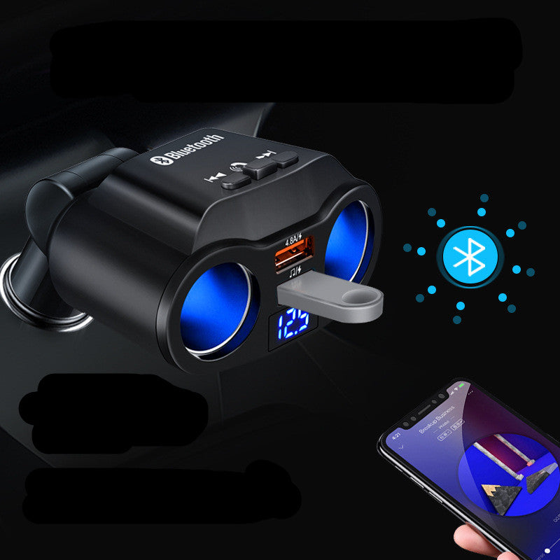 Bluetooth MP3 Player Car FM Audio Transmitter Receiver globalswanky 01