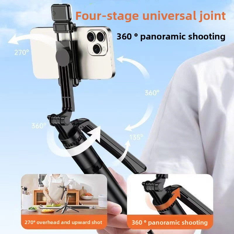 Bluetooth Phone Tripod with Fill Light & Video Stabilizer Global Swanky 02