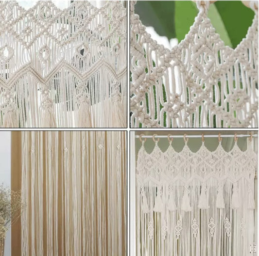 Bohemian Hand-Woven Tapestry Curtain – Stylish Room Partition
global-swanky 3