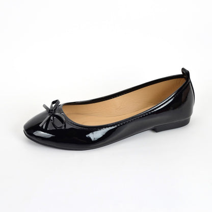 Bowknot Flats for Women Round Toe Soft Bottom Comfort Shoes Global swanky 2