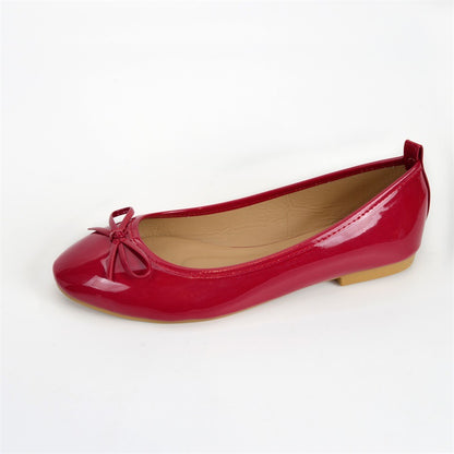 Bowknot Flats for Women Round Toe Soft Bottom Comfort Shoes Global swanky 3