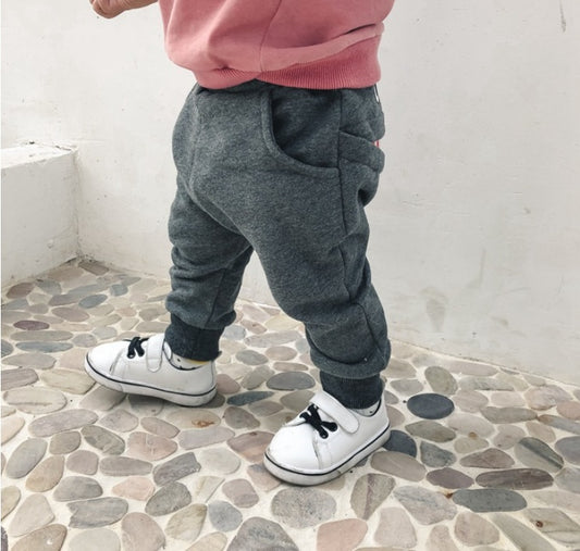 Boys Casual Pants Autumn Cartoon Design Korean Sweatpants 
global-swanky- 2