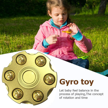 Brass Bullet Fidget Toy Spinner Detachable Finger Spinner globalswanky 01