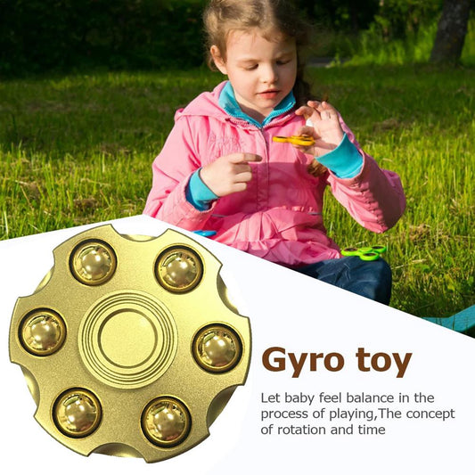 Brass Bullet Fidget Toy Spinner Detachable Finger Spinner globalswanky 01
