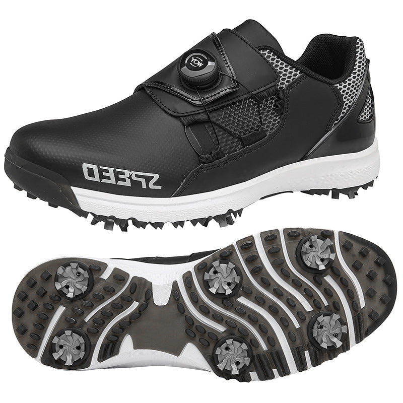 Breathable Automatic Lacing Golf Shoes Lightweight Style global-swanky 2