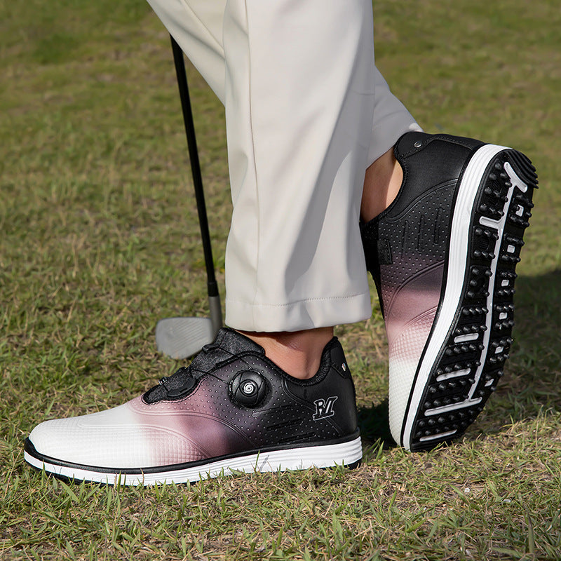  Breathable Rubber Sole Golf Shoes Lightweight and Durable global-swanky 1