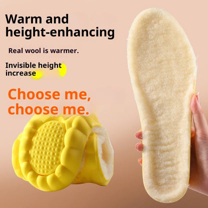 Breathable Wool Insole Soft Shock Absorbing Comfort global swanky 3