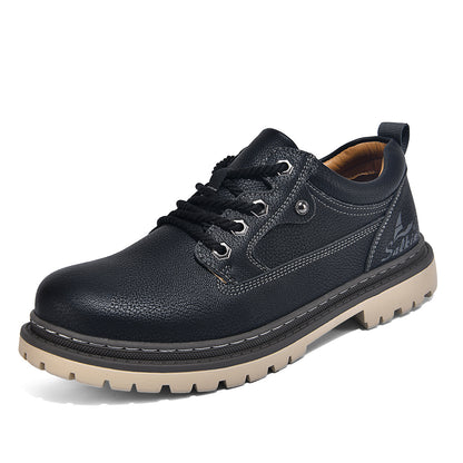 British-Style Work Boots for Trendy Men Daily Outdoor Wear Global swanky 2