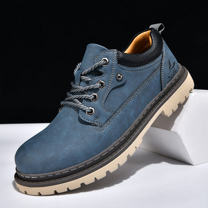 British-Style Work Boots for Trendy Men Daily Outdoor Wear Global swanky 3